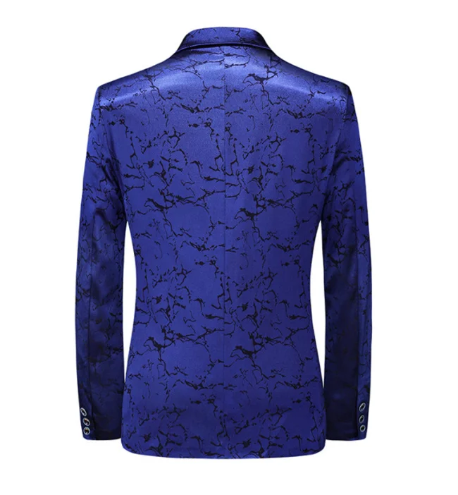 2024 New Men Business Social Suit Jacket Summer Male Single breasted Thin Dress Male Jacquard Blazers Coats