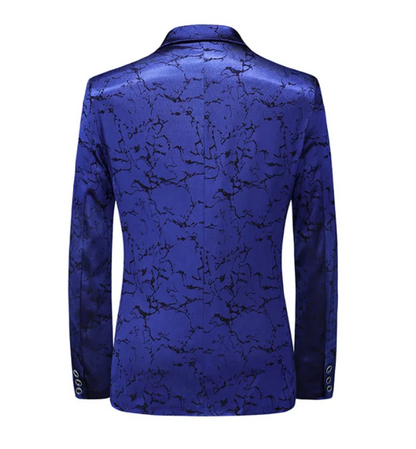 2024 New Men Business Social Suit Jacket Summer Male Single breasted Thin Dress Male Jacquard Blazers Coats