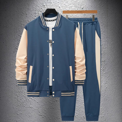 Men's Fashion Spring And Summer Men's Clothing, Selling Two-piece Golf Men to Wear the ball sports Button Pocket Two-piece Suit