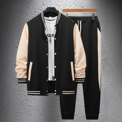 Men's Fashion Spring And Summer Men's Clothing, Selling Two-piece Golf Men to Wear the ball sports Button Pocket Two-piece Suit