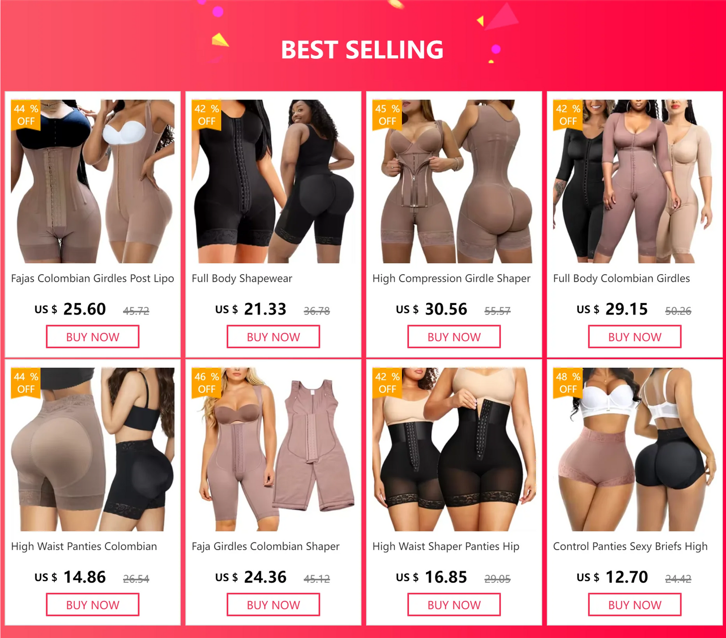 High Waist Shaper Panties Hip Buttock Lifter Belly Control Shorts Sexy Lace Shapewear Slimming Girdles Women Intimate Underwear