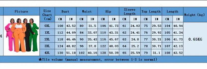 Fashionable Temperament Professional Woman Pants Suit Plus Size Blazer Casual Long-sleeved Trousers Lace-up Two-piece Suit