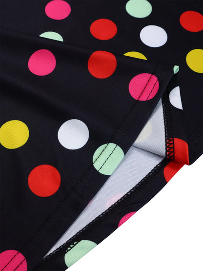 Women's 2024 Autumn New Style Fashionable Elegant Temperament Fashionable Printed Strap Waist Large Skirt Large Size Dress