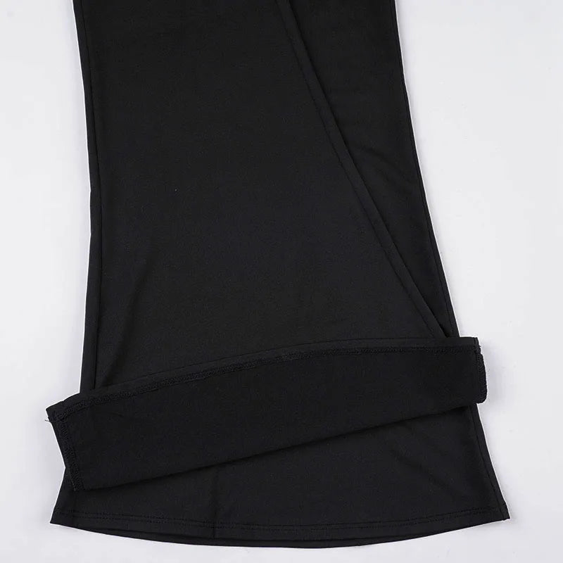 Women's Strapless Jumpsuit with Built-in Padded Bra Backless Flare Leg Slim-Fit Y2K Hot Girl Ideal for Party Club & Daily Outfit