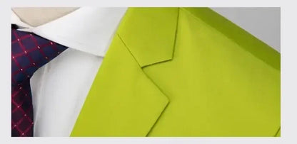 New Men Pure Colour Business Social Office Suit Slim Fit Jacket Fashion Simple Groom Wedding Tuxedo Dress Blazers Coats