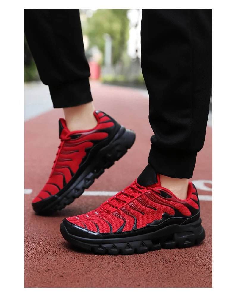 Men's Air Cushion TN Sports Shoes Mesh Breathable Running Shoes Basketball Shoes