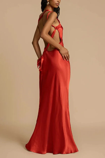 Spring Summer Slim Off Shoulder Evening Dresses Women Solid Color Slant Collar Backless Package Hip Bodycon Party Dress Female