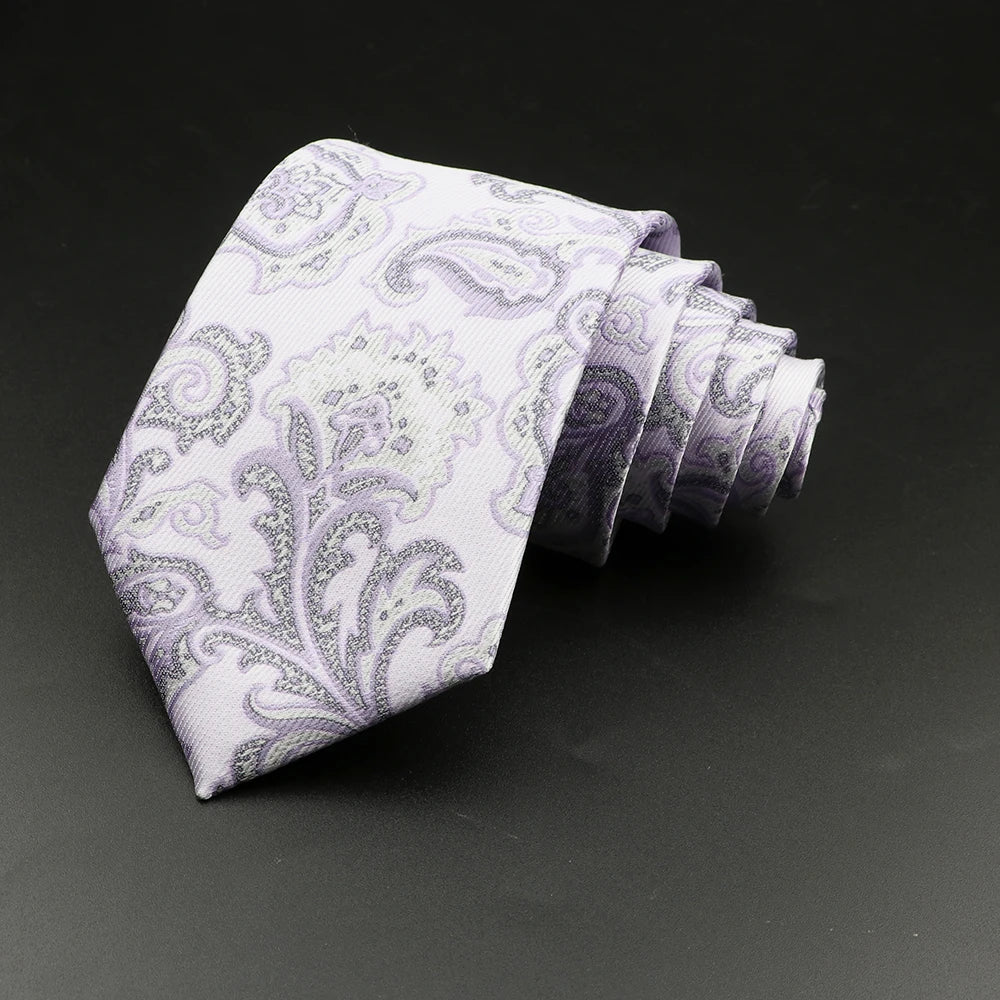 8 cm Tie Gravatas Newest Design Woven 8 cm Silk Necktie Wedding Business Suit Accessories Blue Man Dot Fit Group Party Office