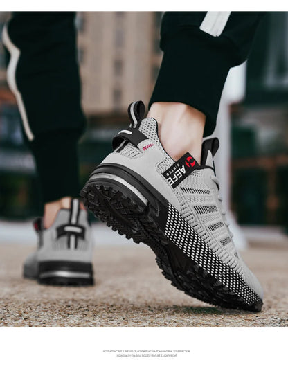 High Quality Men's Running Shoes Summer Sports Marathon Shoes Men Gym Sneakers Orange Trendy Sneakers Men zapatillas de hombre