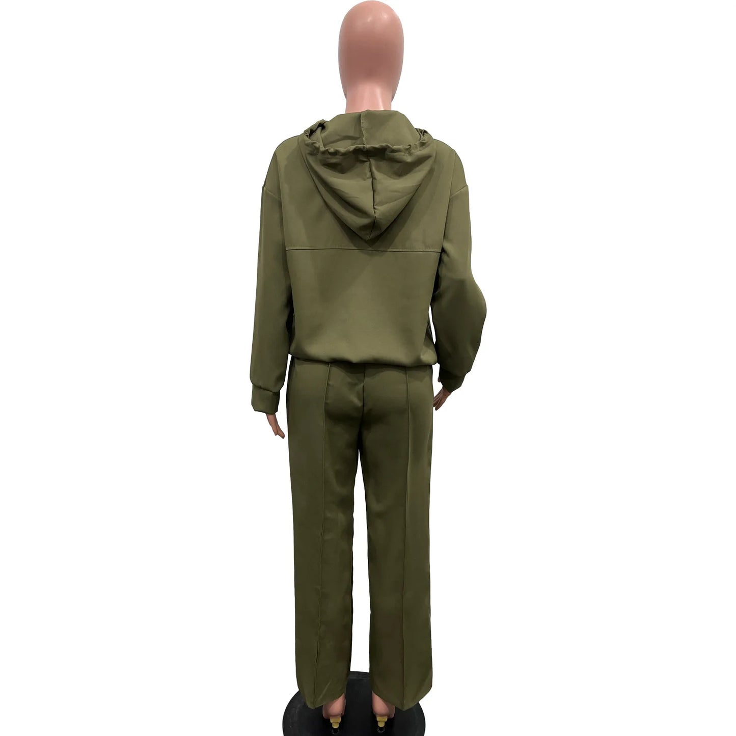CM.YAYA Long Sleeve Women Set Loose Long Sleeve Hoodies Pant Suits 2024 Spring 2 Two Piece Sets Sporty Tracksuits Street Outfits