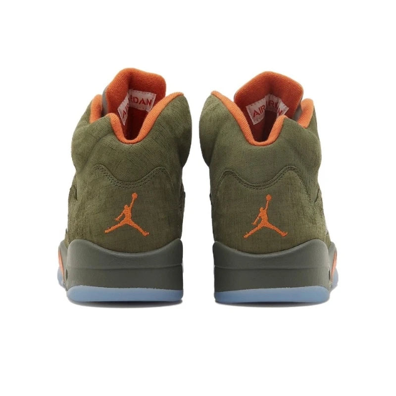 Nike Air Jordan 5 Retro 'Olive' 2024 Sneakers shoes With Original Box