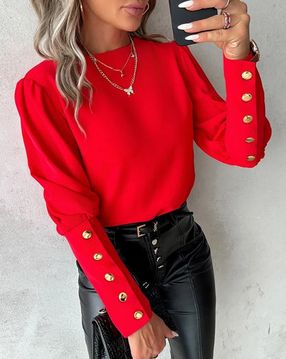 Female Clothing T-Shirts Pullover Tops Sexy Eyelash Lace Patch Tied Detail Top 2023 Autumn Winter Spring New Fashion Casual