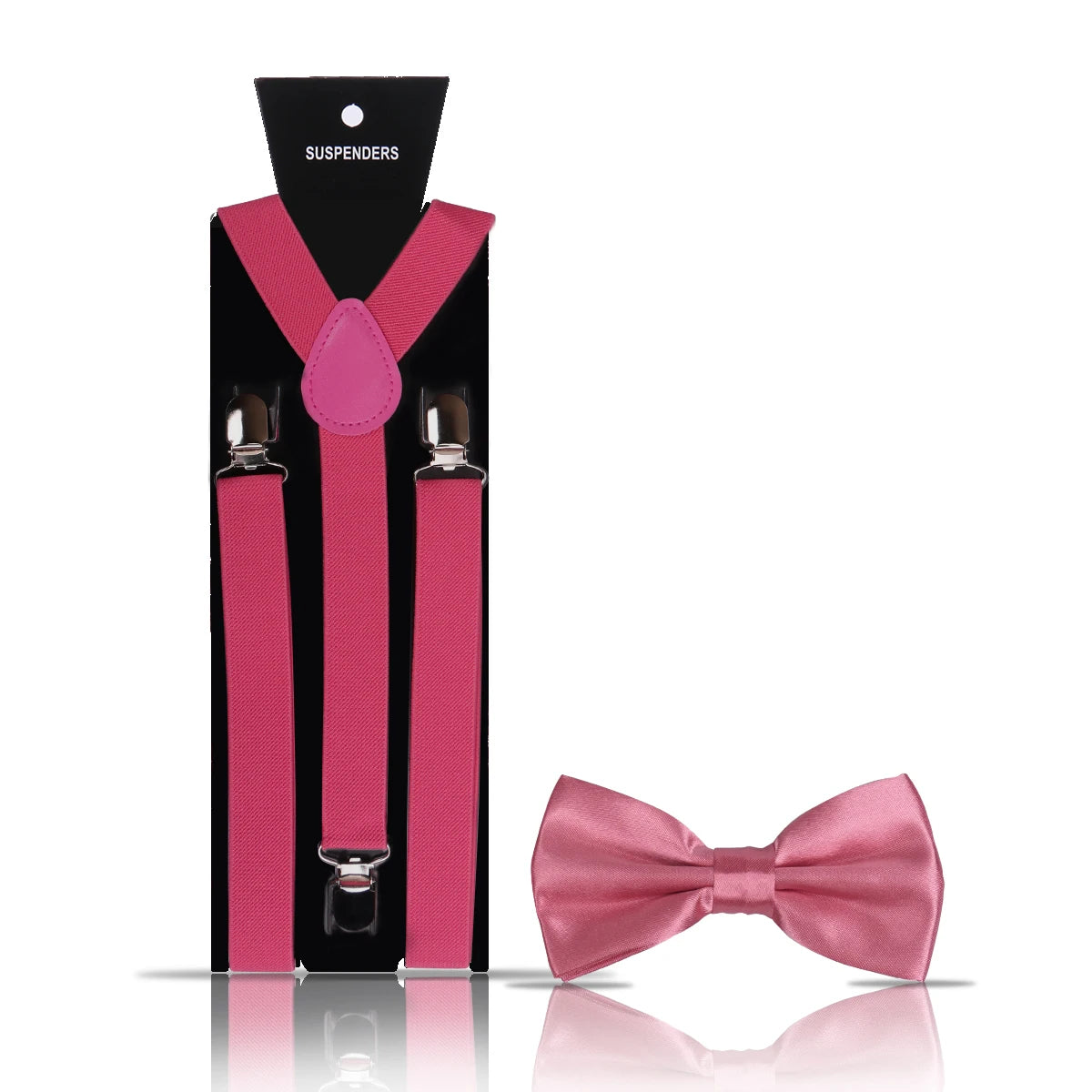 Elegant Fashion Adult Men's Suspenders And Bow Tie Two Pcs Set Harness Man For Pants Gentleman Suit Accessories Wedding Business