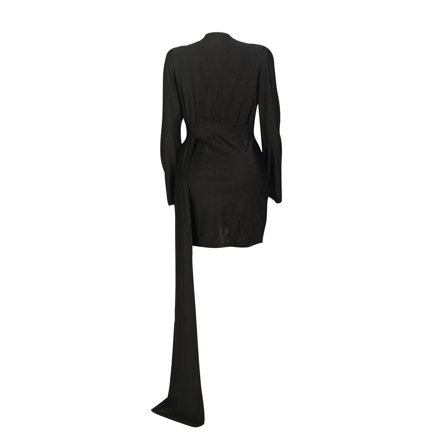 Elegant Deep V Neck Long Sleeve Sequins Prom Dress Women Elegant Wedding Party Mini Fashion Evening Dresses