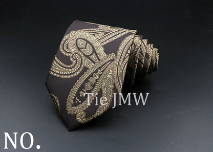8 cm Tie Gravatas Newest Design Woven 8 cm Silk Necktie Wedding Business Suit Accessories Blue Man Dot Fit Group Party Office