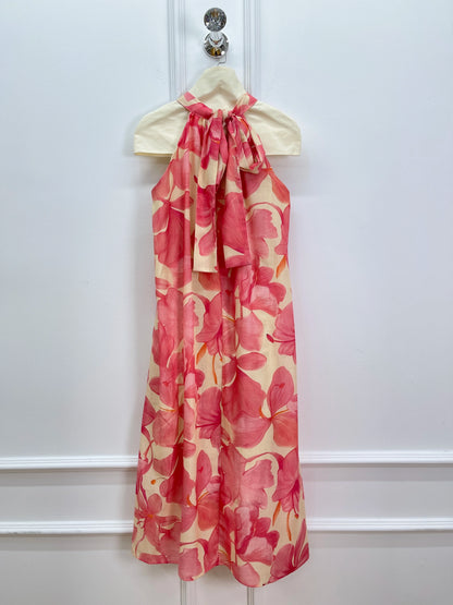 High Quality Fashion Spring And Summer New 2025 Linen Printed Dress For Women