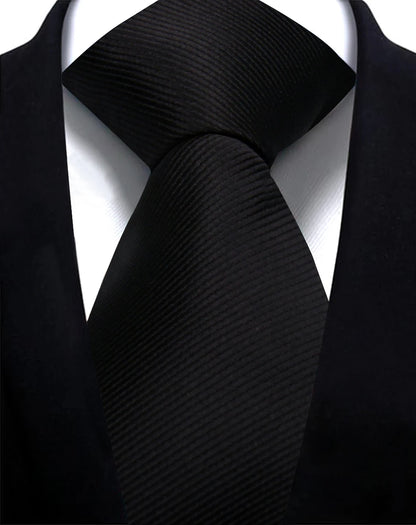Solid Tie 7.5cm Necktie For Men Fashion Wedding Ties Slim Blue Gray Classic Neckties Men Business Jacquard Woven Classic Gravats