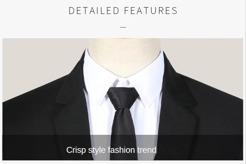 High Quality Men Suits 3 Pieces Elegant Blazer 2 Sets Luxury Wedding Business Vest Pants Coats 2023 Formal Jackets