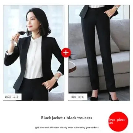 Elegant Red Western-style Suit Jacket For Women Fashionable Professional Attire For Hosting Events Job Interviews