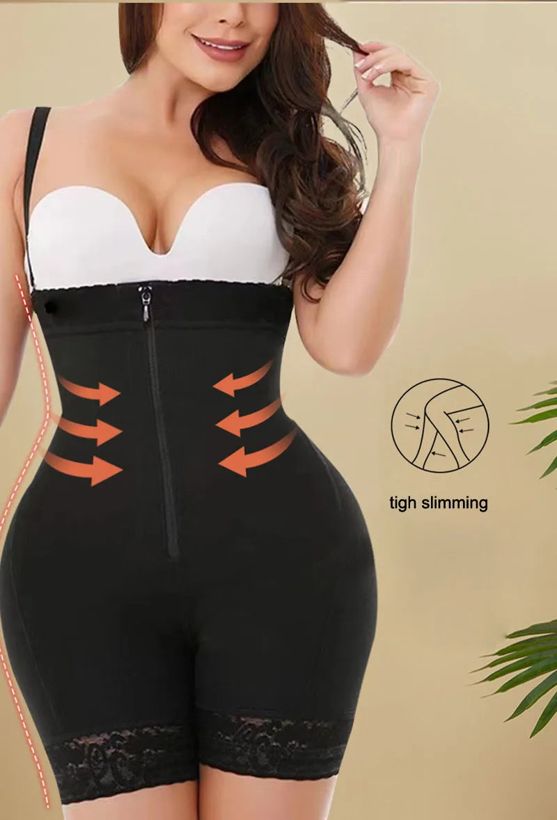 Sale Fajas Colombiana Girdle Full Body Shaper Lift Up Butt Lifter Bodysuits Tummy Control Panties Waist Trainer Thigh Slimmer