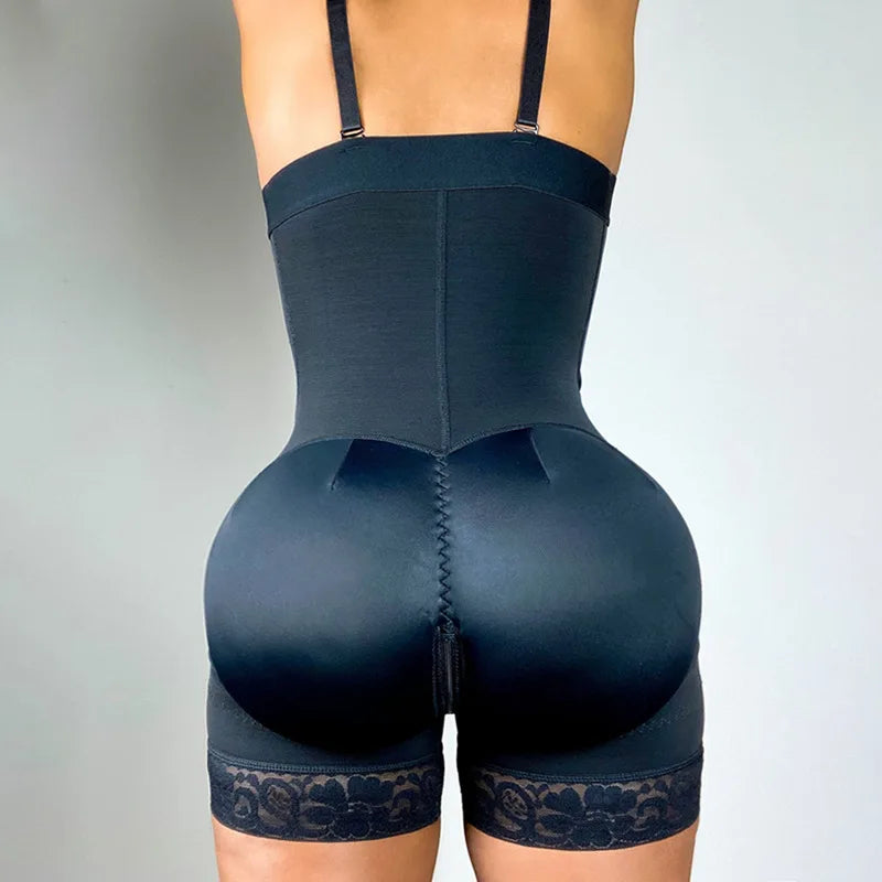 Fajas Colombiana Girdle Women Full Body Shaper Lift Up Butt Lifter Bodysuits Tummy Control Panties Waist Trainer Thigh Slimmer