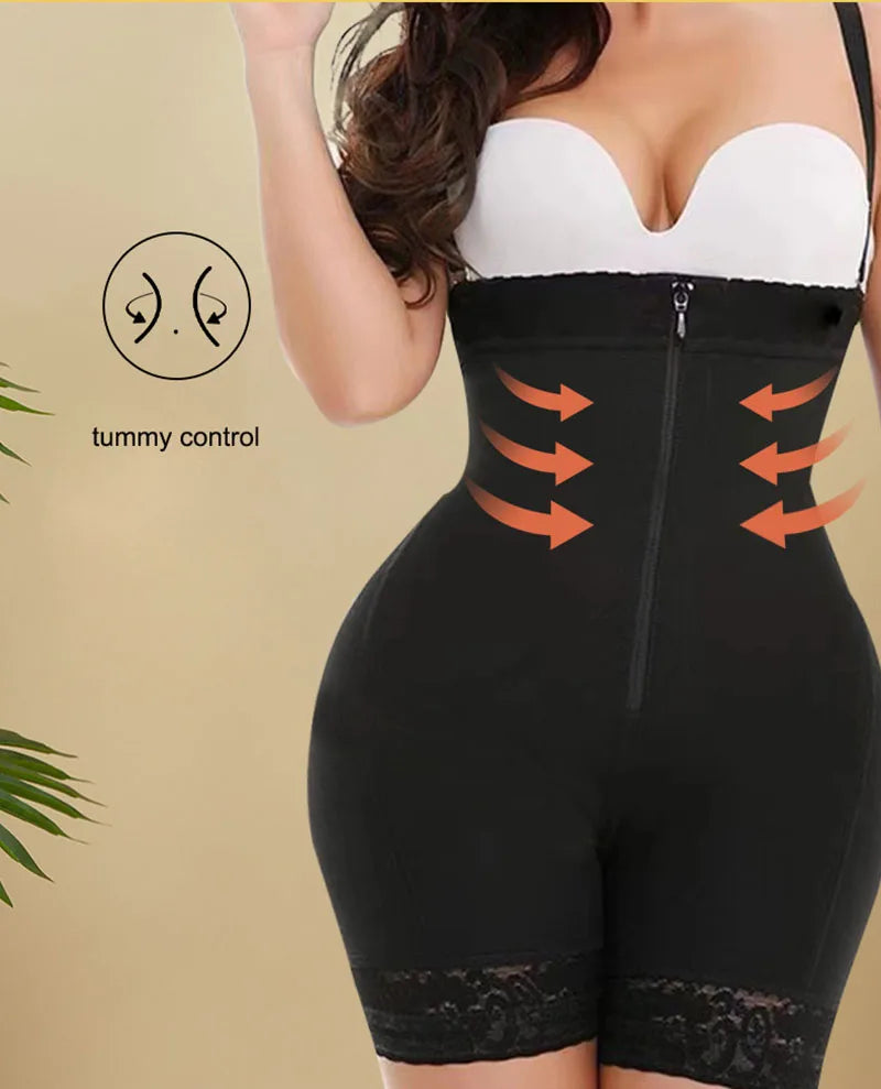 New Fajas Colombiana Girdle Women Shapewear Bodysuits Reducing Waist Trainer Body Shaper Tummy Control Butt Lifter Thigh Slimmer