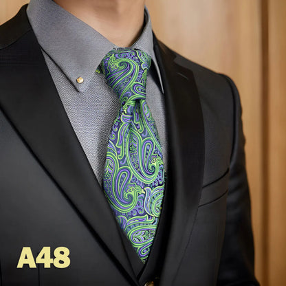 Red Pink Luxury Ties for Men Business Neckties Solid Blue Wedding Suit Formal Dress School Accessories Dropshipping
