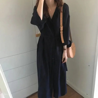 Midi Spring Clothes Shirt Tshirts Dresses for Women 2024 Black Woman Dress One-piece Fashion New in Cotton Xxl Vintage Trendy X