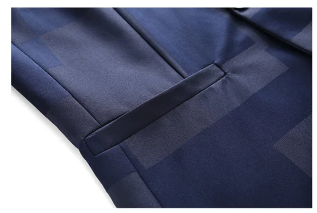 2024 New Men Business Social Suit Jacket Summer Male Single breasted Thin Dress Male Jacquard Blazers Coats