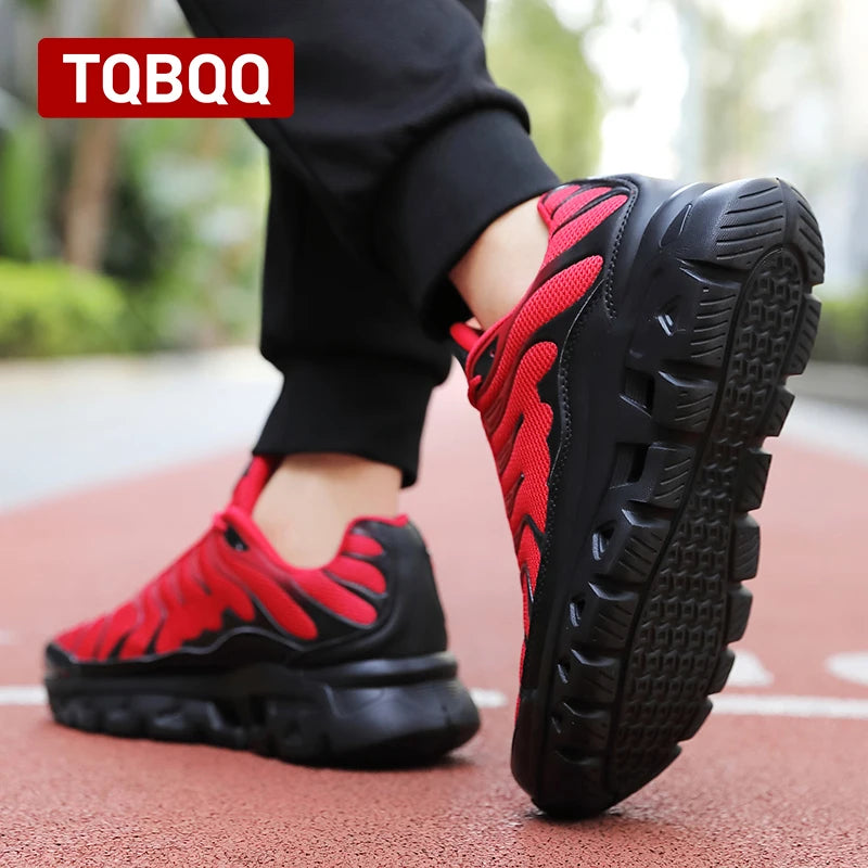 Men's Air Cushion TN Sports Shoes Mesh Breathable Running Shoes Basketball Shoes