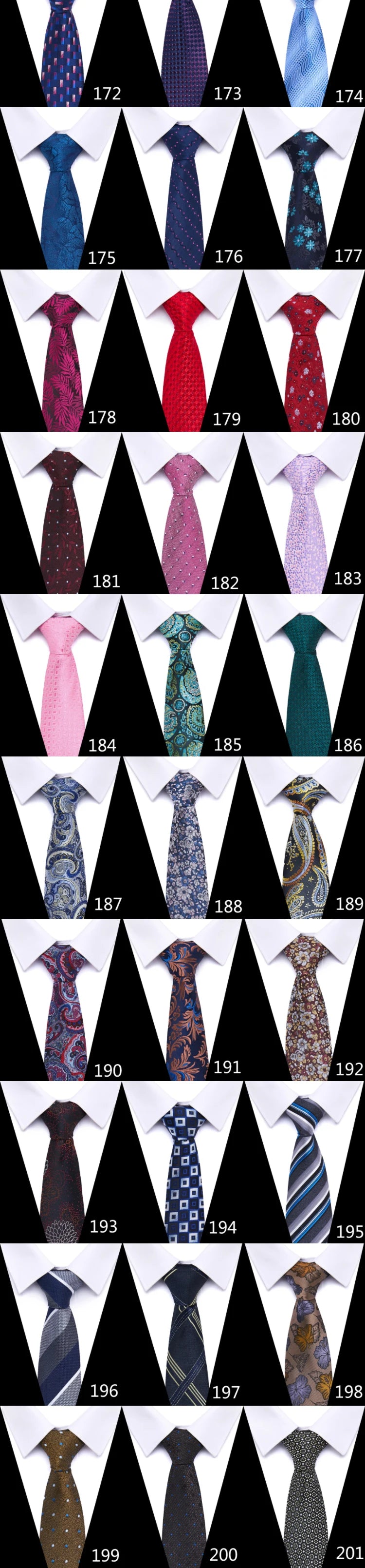 Mix Colors Wholesale 2023 New Style Tie Solid Red Suit Accessories Men Fit Business Tie Men Necktie Cravat