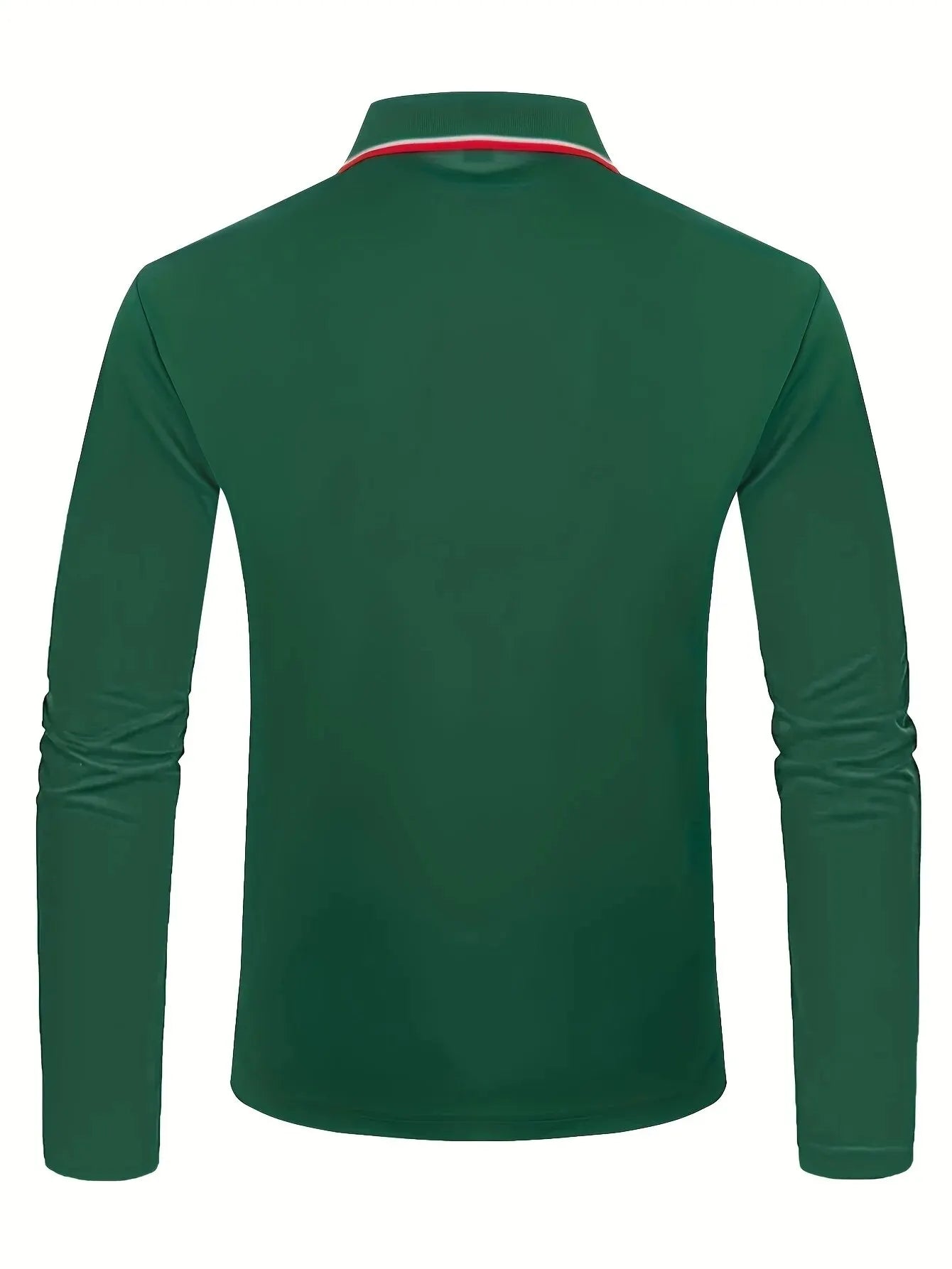 Men's Spring and Autumn Casual Breathable Comfortable Polo Shirt Hot Selling Fashion Men's Business Long Sleeve T-Shirt
