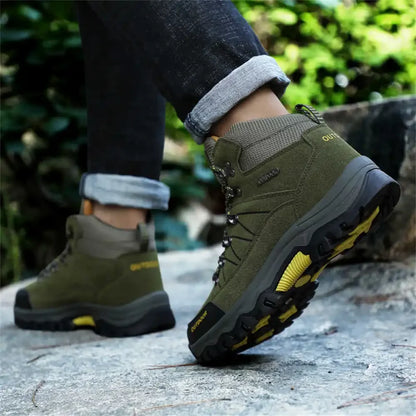 Extra Large Sizes Hard Sole Trekking Hiking Hiking Boots Men's Summer Hiking Shoes Men's Luxury Designer Sneakers Sport