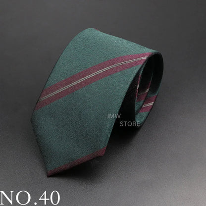 New Design Wedding Men Tie Green Wine Red Paisley Flower Animal Neckties Men Business Dropshipping Groom Collar Accessories Gift