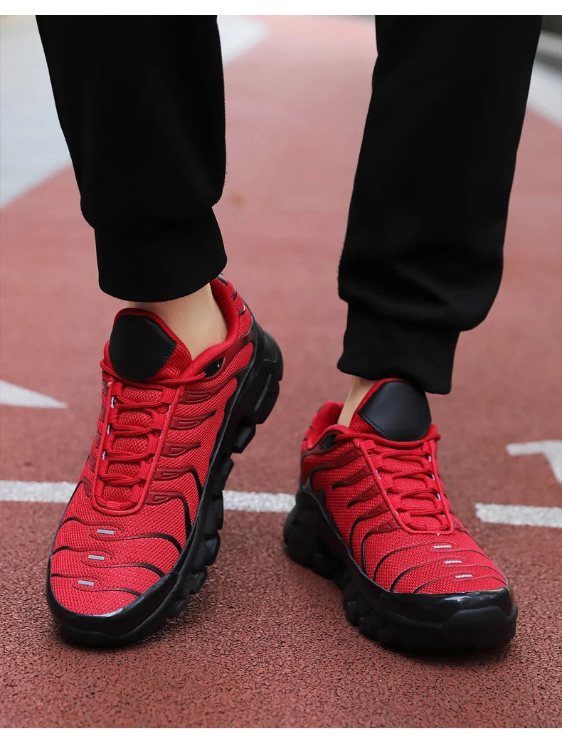 Men's Air Cushion TN Sports Shoes Mesh Breathable Running Shoes Basketball Shoes