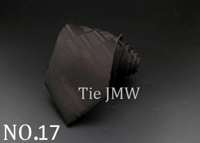 8 cm Tie Gravatas Newest Design Woven 8 cm Silk Necktie Wedding Business Suit Accessories Blue Man Dot Fit Group Party Office