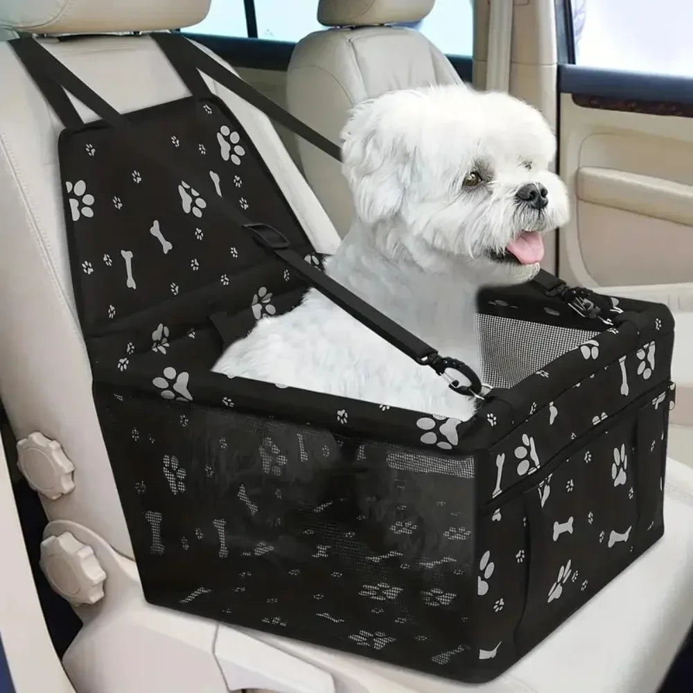 1pc New Hot Sale Pet Hanging Bag Breathable Mesh Waterproof Car Mat Travel Case Bag Car Hanging Bag Pet Car Bag