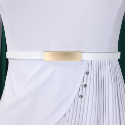 L-3XL Plus Size Elegant Midi Dress 2025 Spring Summer Women Office Lady Dress Casual 3/4 Sleeve Bandage Robe Oversize Dress