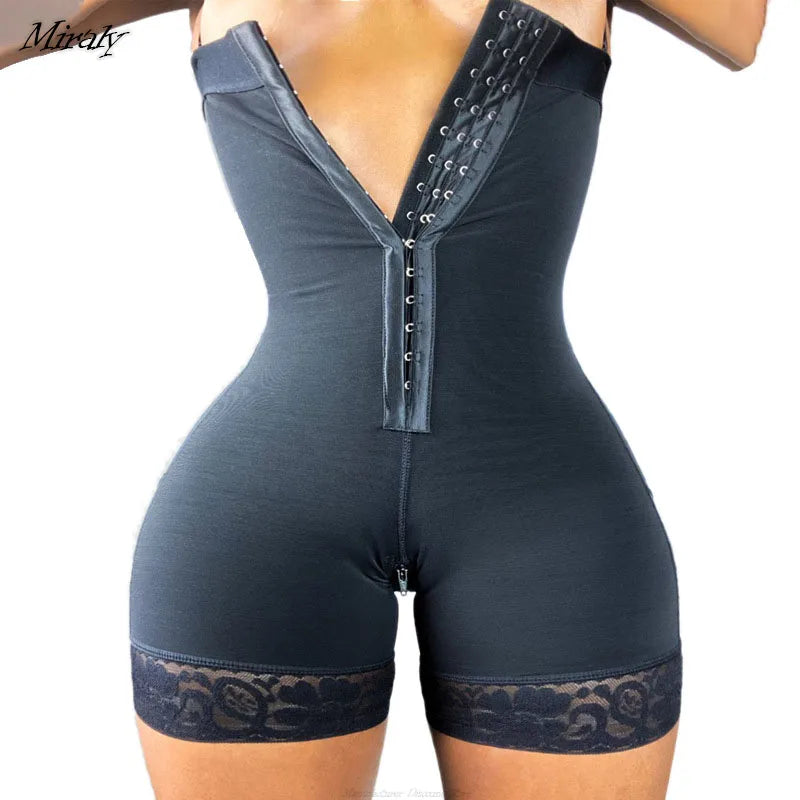 Fajas Colombiana Girdle Women Full Body Shaper Lift Up Butt Lifter Bodysuits Tummy Control Panties Waist Trainer Thigh Slimmer