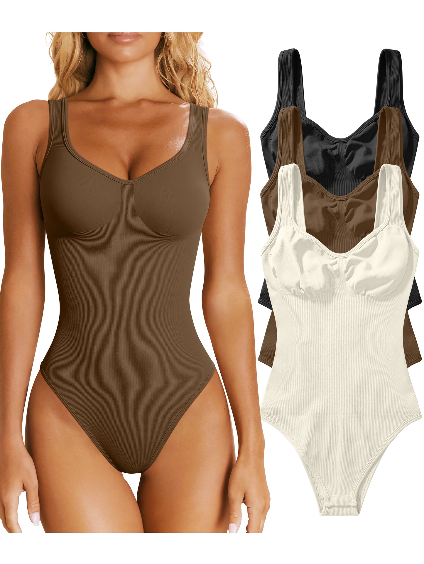 Style Sexy Casual Ladies Jumpsuit Bandage Backless Seamless Hot Spring Vacation Women's Bodysuit