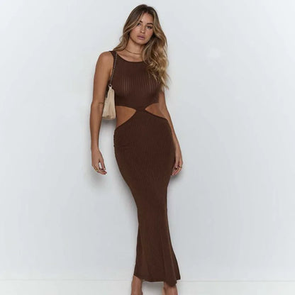 New Sexy Beach Dress Vacation Long Dress For Women Backless Summer Elegant Dress summer Party dresses Woman clothing vestidos