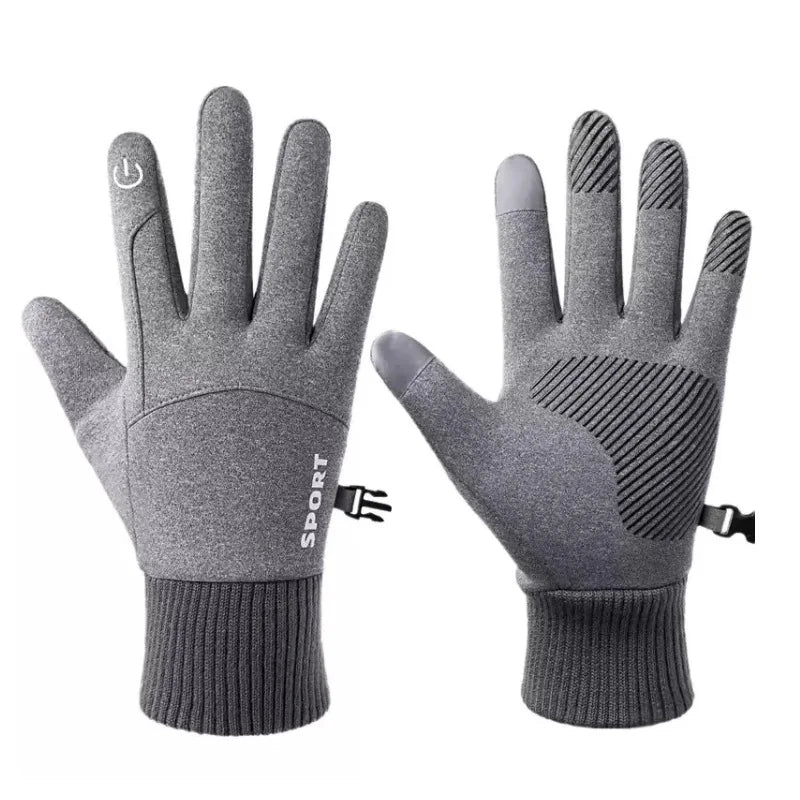 Winter Waterproof Men's Gloves Touchscreen Windproof Sports Fishing Driving Motorcycle Ski Non-slip Warm Cycling Women Gloves