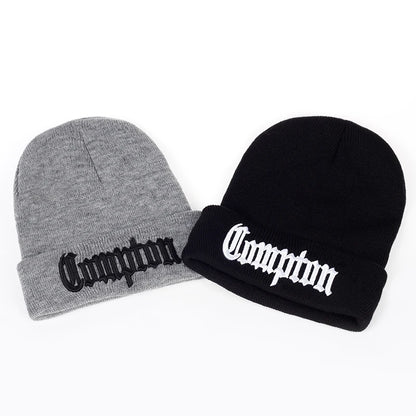 Fashion West beach gangsta nwa compton winter warm fashion Beanies Knitted bonnet Skullies Caps Hip hop gorros knit Hat