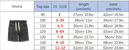 AP 2025 SS washed green denim Fringe collection boys girls fashion cotton jeans dress shirt skirt family clothing