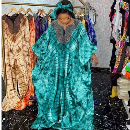 Spring Autumn New African Dresses For Women Vetement Femme Dashiki Abaya Maxi Dress Africa Clothes Dashiki Ankara Dresses