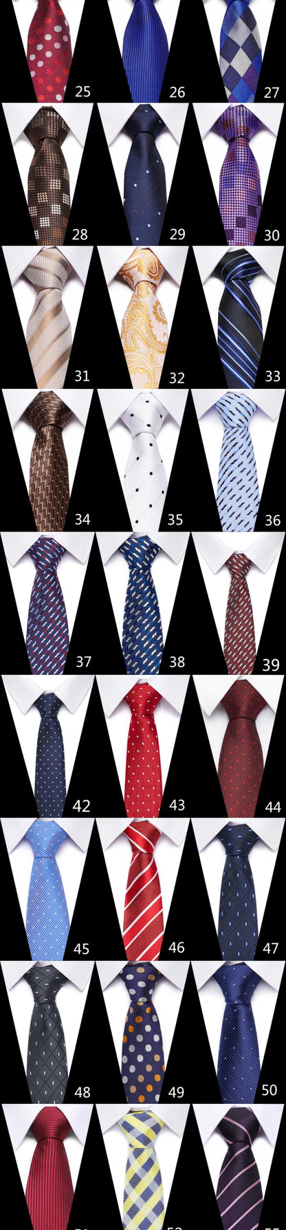 Hot Sale Brand New Style Tie Blue Golden Stripe Suit Accessories Necktie Men Gravata Fit Wedding Holiday Present