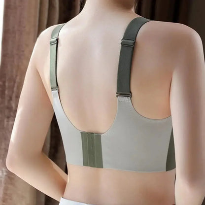 Super Gather Wireless Push-up Bra Women Gathered Up Soft Support Adjustable Underwear Anti-sagging Seamless Lift-up Bra