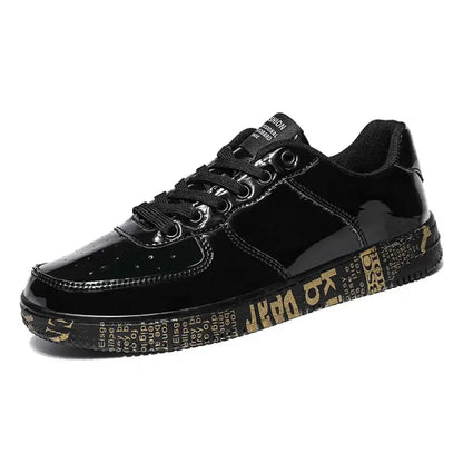 Gold-colored 36-42 Mens Chinese Style Shoes Casual Husband Sneakers Skate Trainers Sport Deporte Sapatenos Shouse