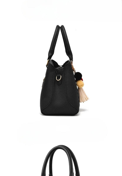 New Woman Shoulder Bag Large Capacity Handbag for Women Crossbody Bag PU Portable Bucket Bag Ladies Messenger Bags Tote Bags