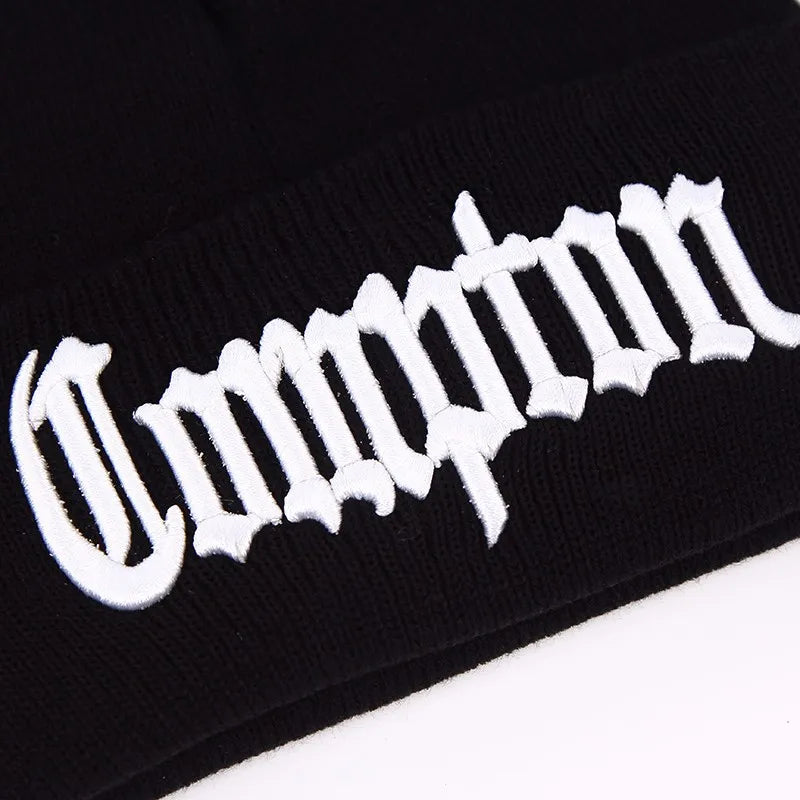 Fashion West beach gangsta nwa compton winter warm fashion Beanies Knitted bonnet Skullies Caps Hip hop gorros knit Hat